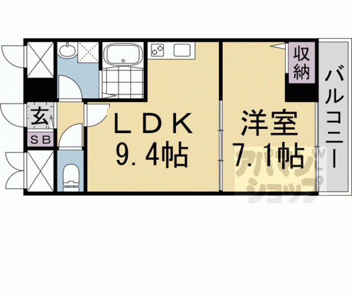 【ル・ボーシエル】間取