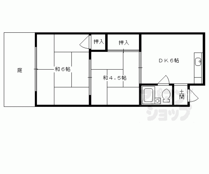 【森本マンション】間取