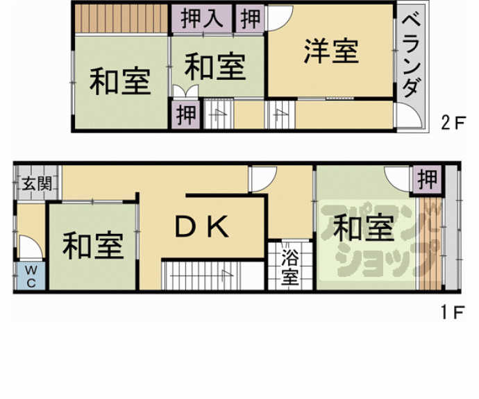 【テラス西今出川】間取