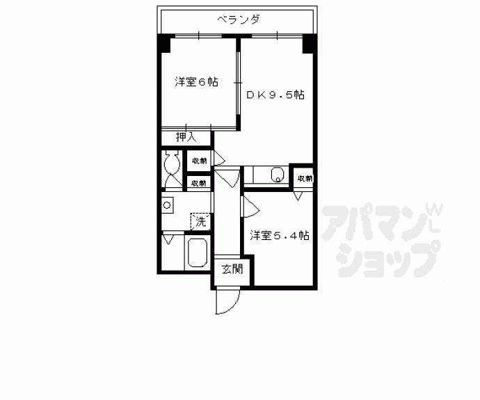 【第２洛西ハイツ】間取