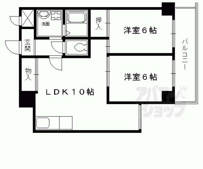 【ハミング西浦】間取
