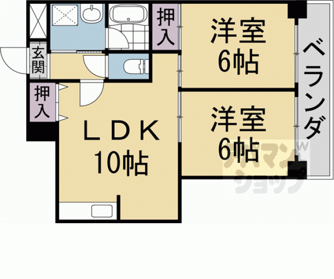 【ハミング西浦】間取