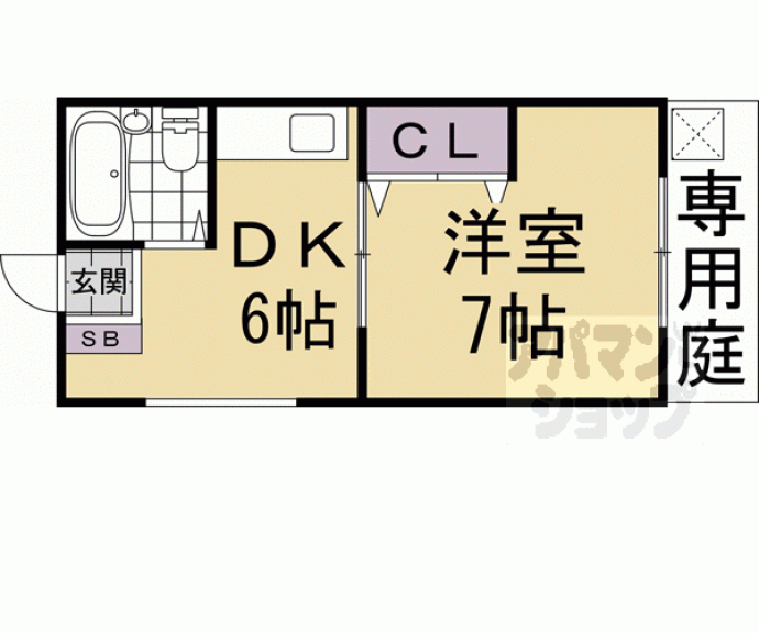 【壬生ハイツ】間取