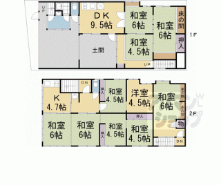 【鷹峯木ノ畑町４４貸家】