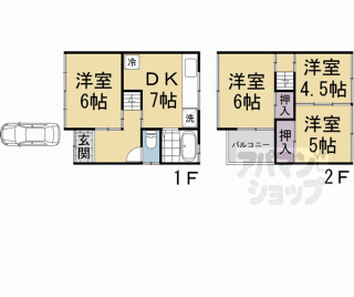 【横大路長畑町貸家】