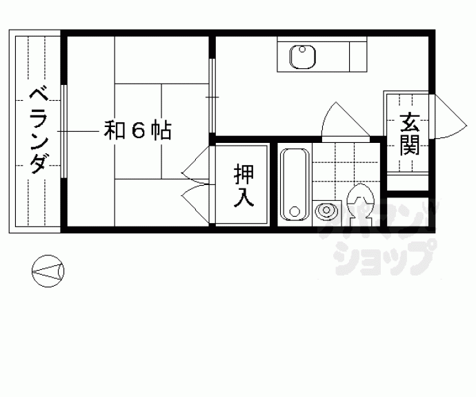 【豊栄ハイツ】間取