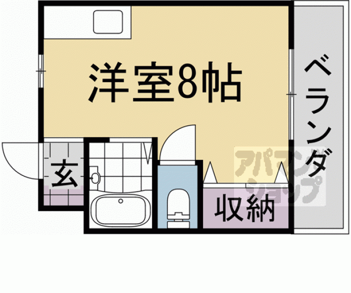 【豊栄ハイツ】間取