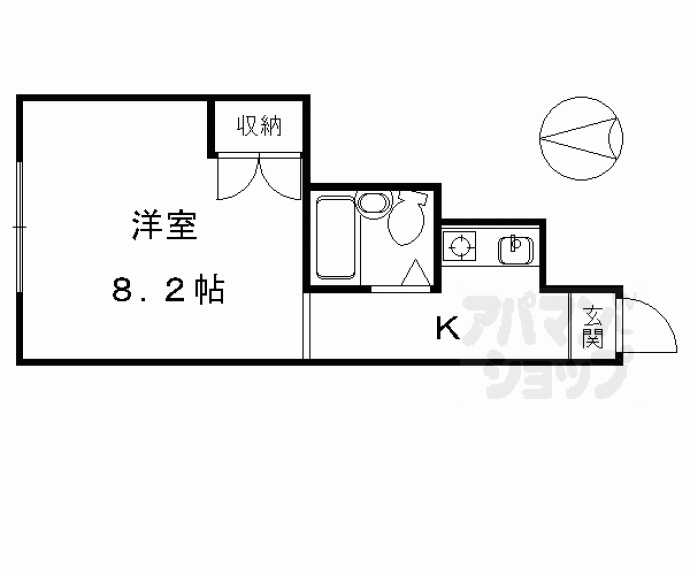 【ＫＩＹＯＭＯＴＯ　ＢＬＤ】間取