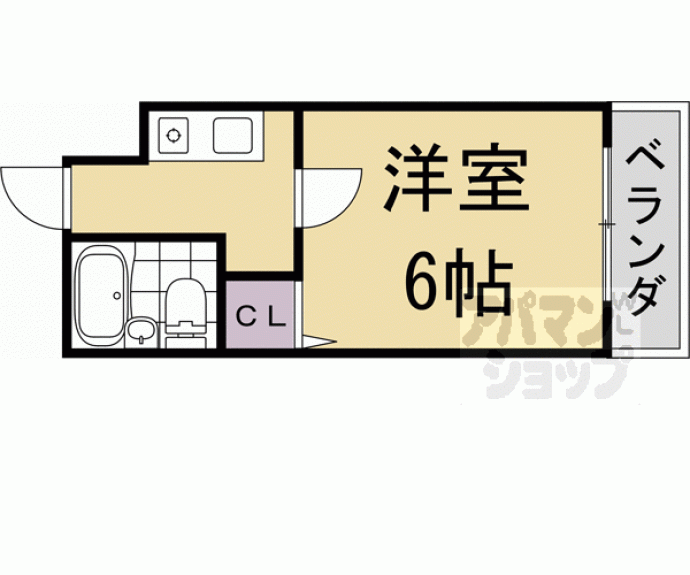 【モンテレジデンス京都駅前】間取