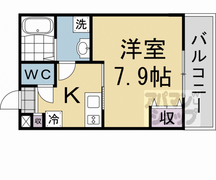 【ネクストライフ太秦森ヶ前】間取