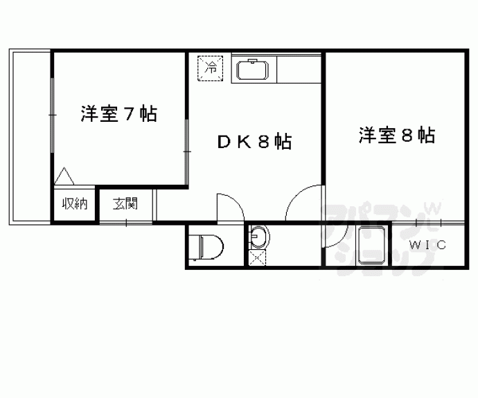 【ｂｅａｎｓⅠ、Ⅱ】間取