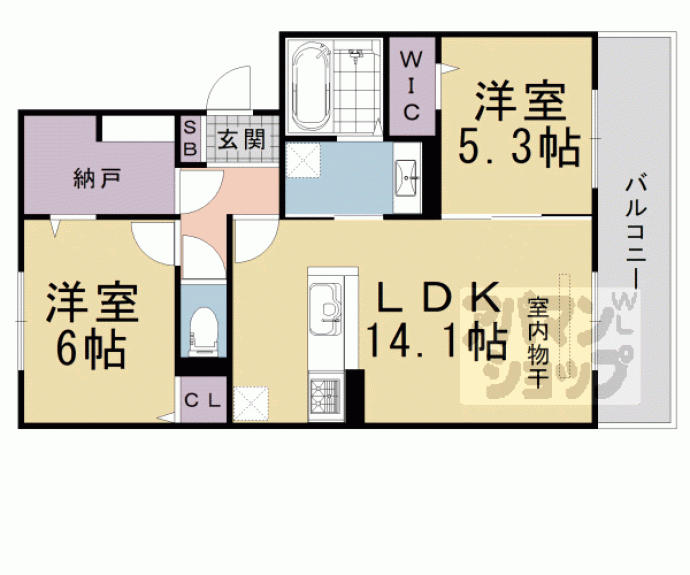 【サンライズ】間取