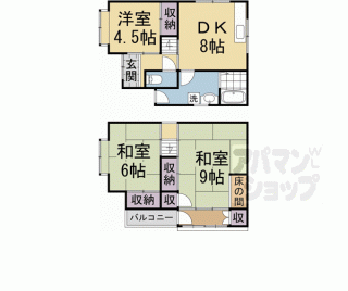 【納所北城堀貸家】