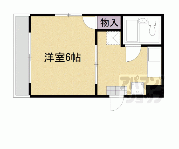 【釣木マンション】間取