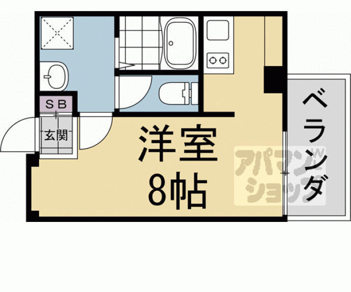 【山善ビル】間取