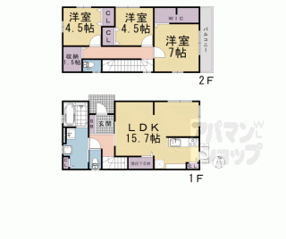 【深草善導寺町貸家】