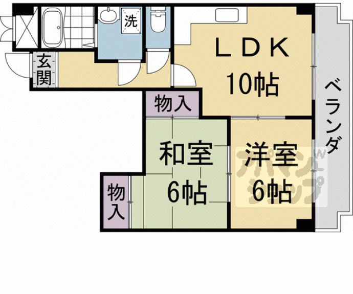 【サニーパーク小坂】間取