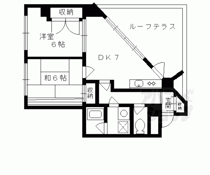 【ヴィラヴェルティ】間取