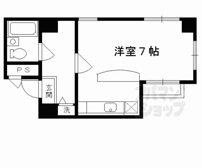 【シャトーふく】間取