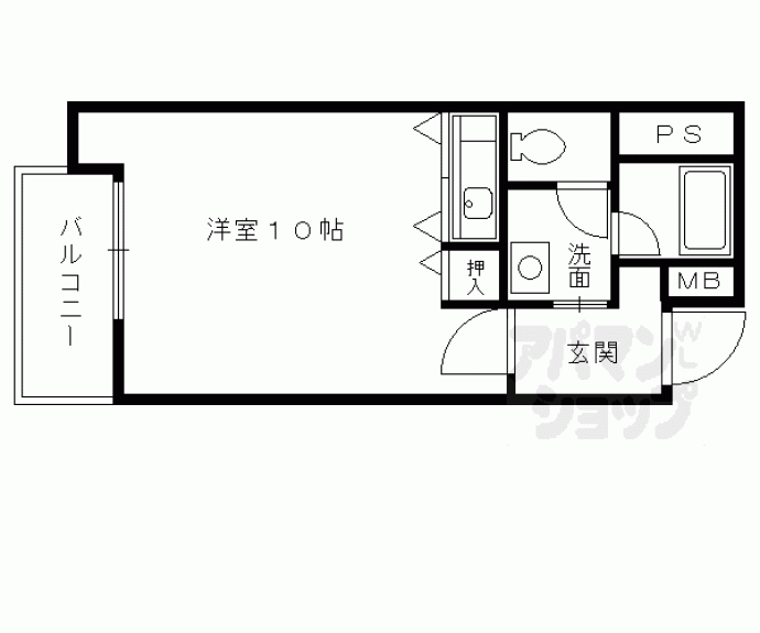 【パラーティ２１塚本】間取