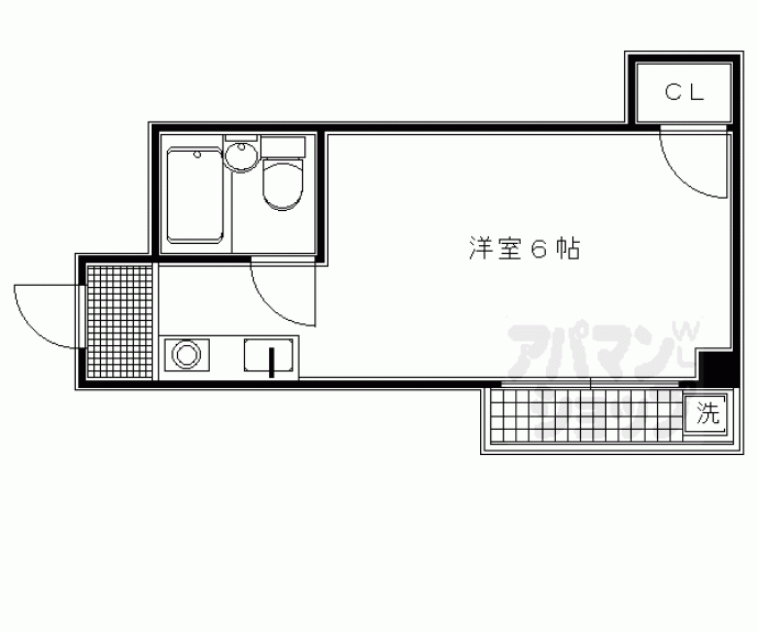 【レミー京趣苑】間取