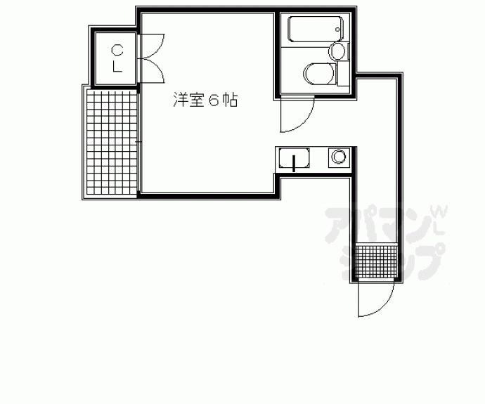 【レミー京趣苑】間取