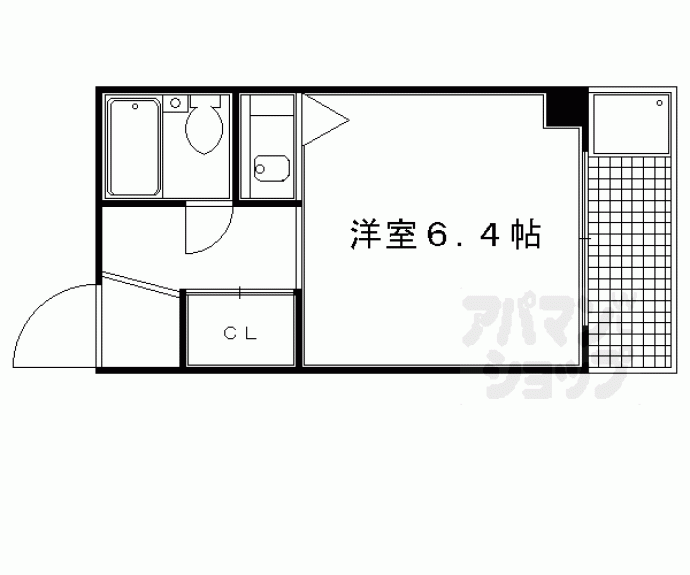 【ラヴィール西洞院】間取