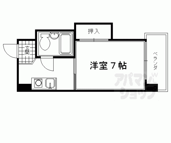 【万里小路アベニュー】間取
