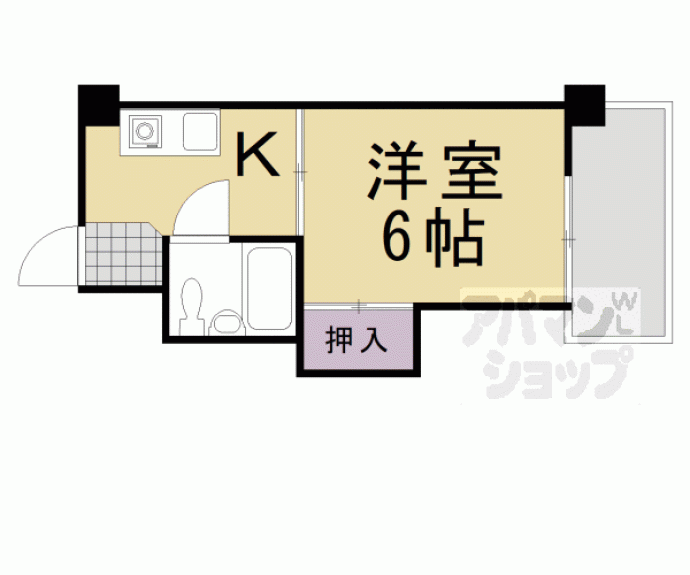 【万里小路アベニュー】間取