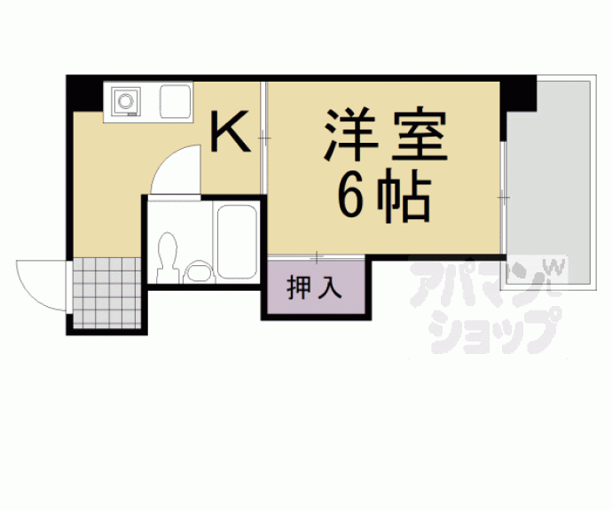 【万里小路アベニュー】間取