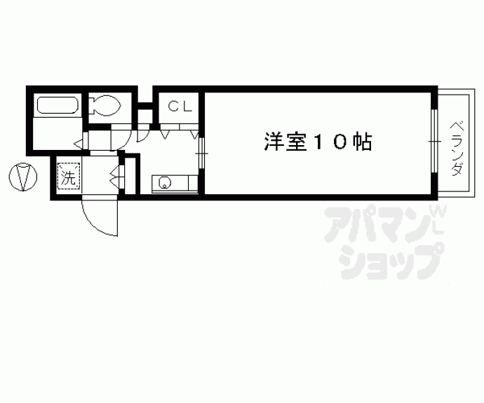 【CASA・DE大橋】間取