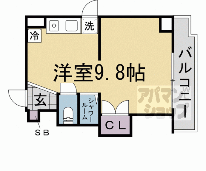 【Royal河原町五条】間取