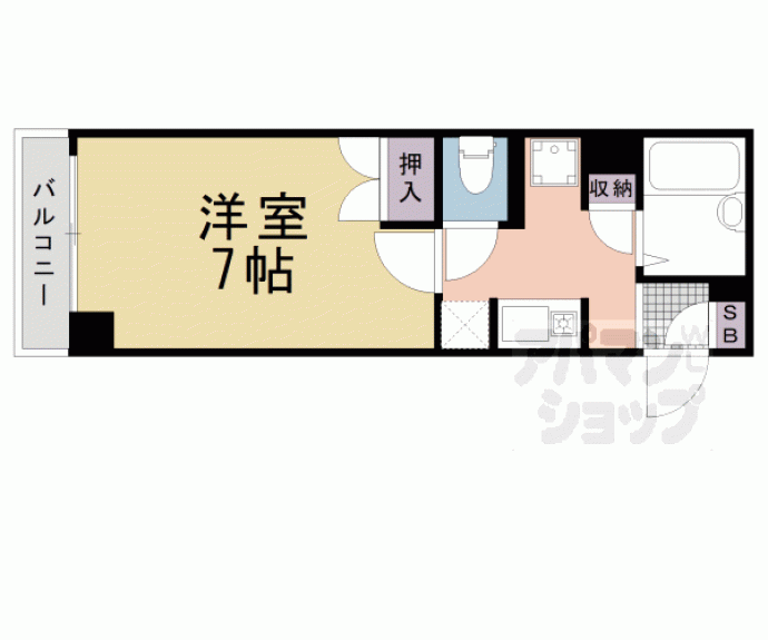 【ラリティ田中】間取