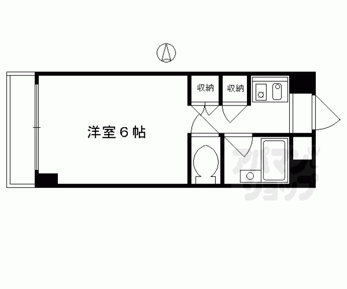 【ノアーズアーク京都朱雀】間取