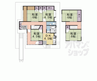【向日町南山３４貸家】