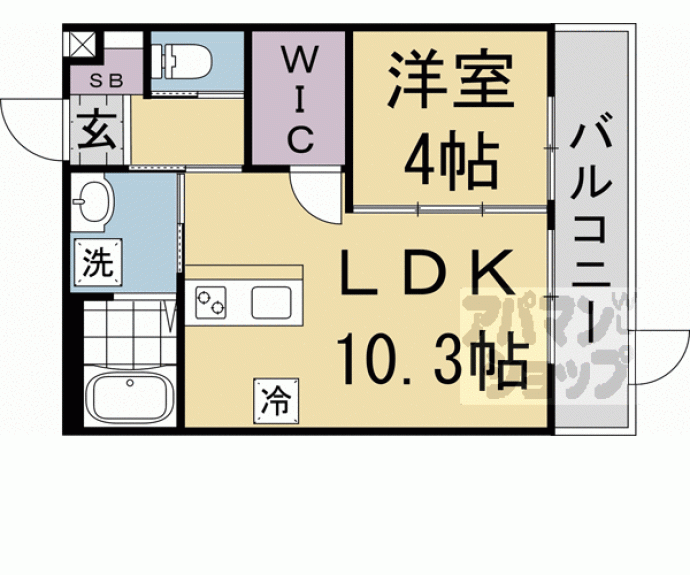 【ＬＥＩ洛東】間取