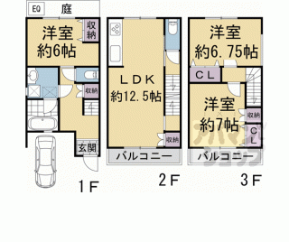 【壬生東大竹町貸家】