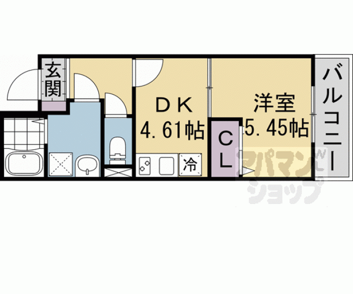 【グランデコート竹鼻ＥＡＳＴ】間取
