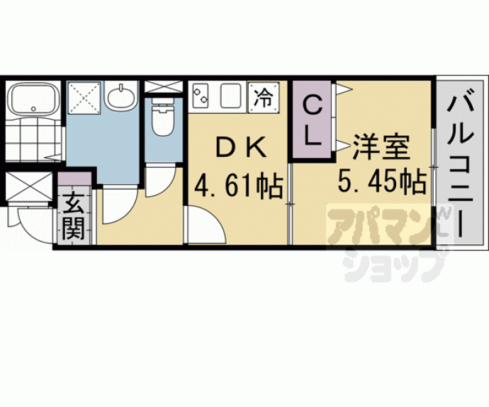 【グランデコート竹鼻ＥＡＳＴ】間取