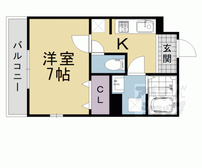 【サンリット小川】間取