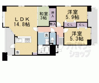 【グラン・コート洛央万寿寺】