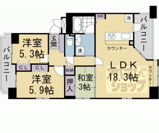 【グラン・コート洛央万寿寺】