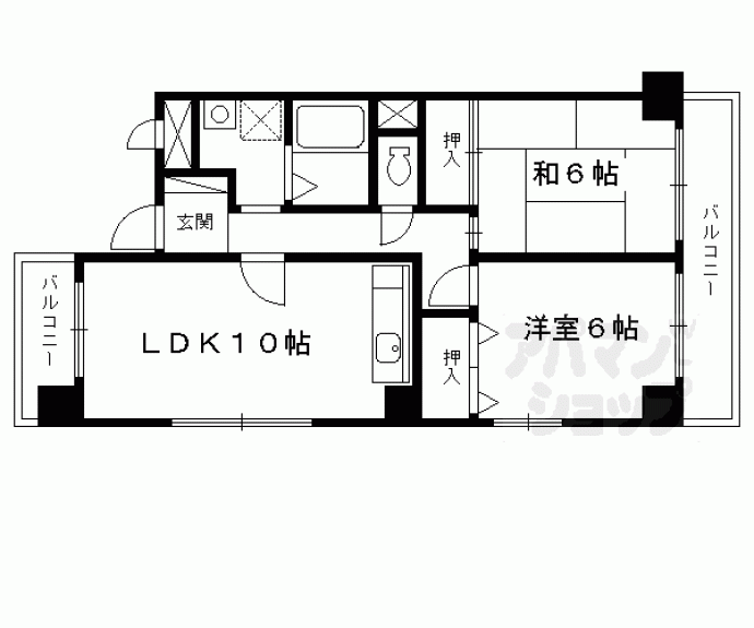 【カーネルヒル】間取