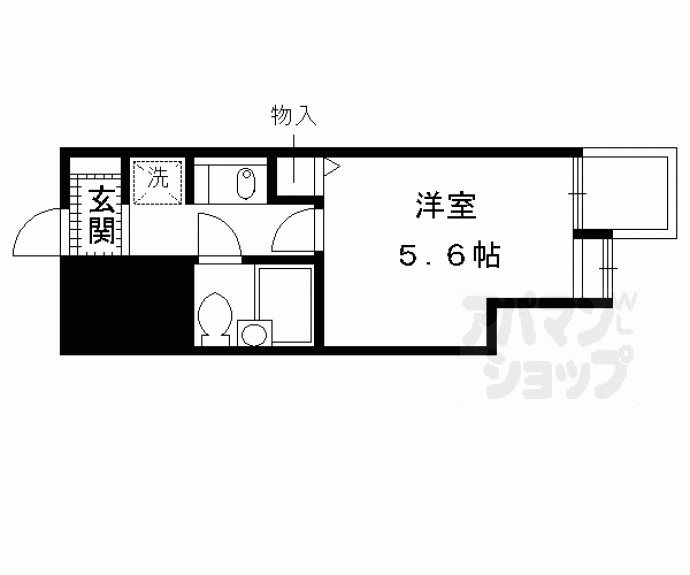 【ＤＥＴＯＭ－１四条大宮】間取