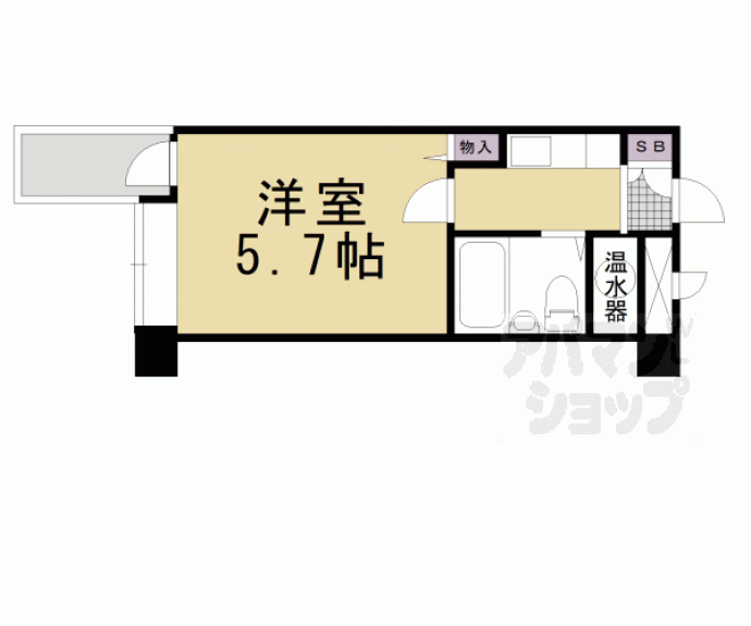 【ＤＥＴＯＭ－１四条大宮】間取