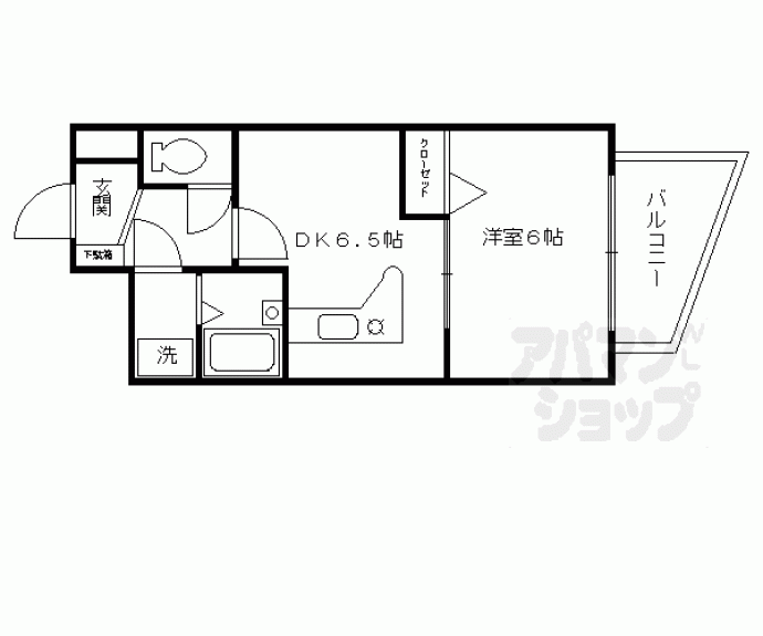 【エスリード京都河原町】間取