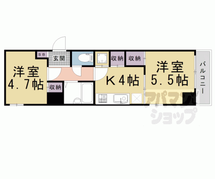 【アビィロードハウス】間取