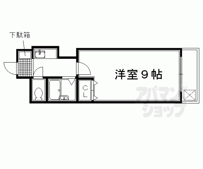 【シティコア３０朱雀】間取