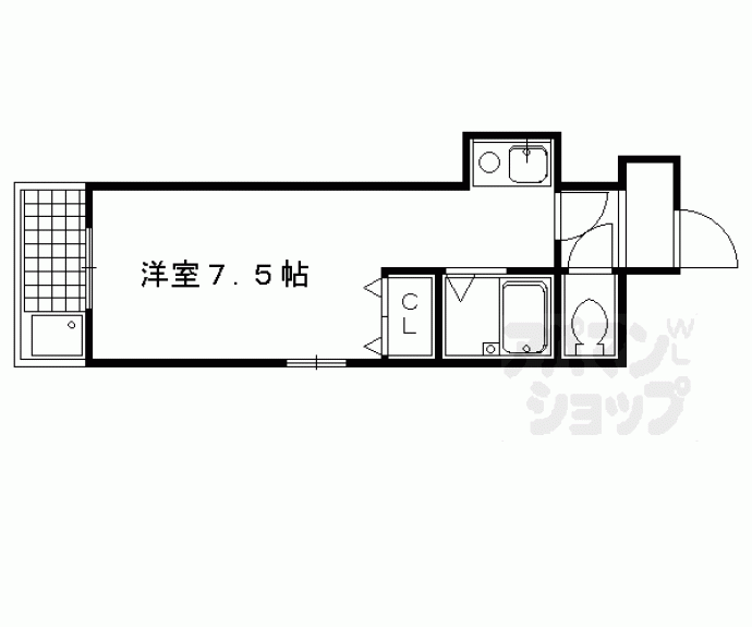 【シティコア３０朱雀】間取
