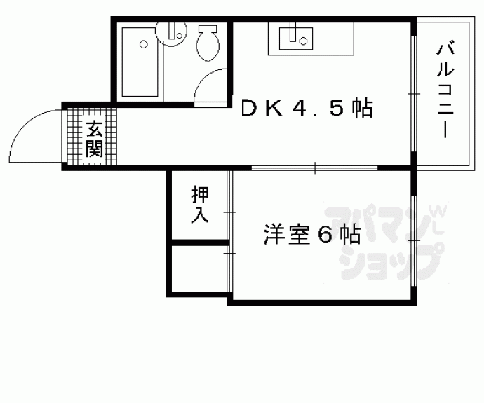 【室町マンション】間取